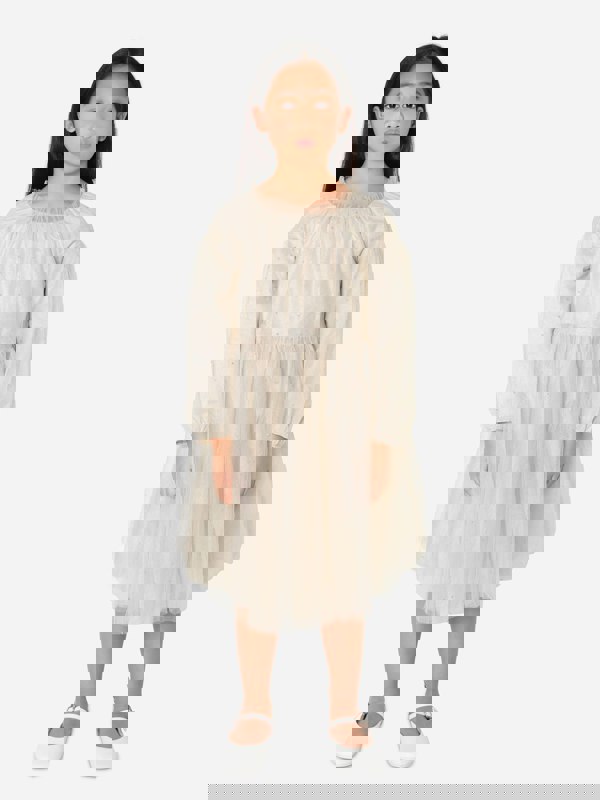 Bonpoint Girls Bluebell Dress In Beige