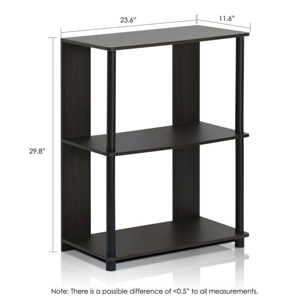 WALPLUS JAYA Simple Design Bookcase, Walnut | Stylish Wall Art for Modern Homes
