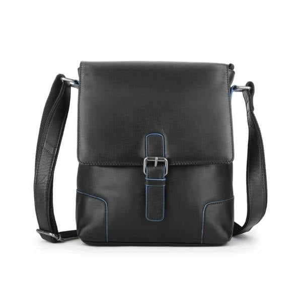 PRIMEHIDE Classic Waxy Leather Messenger Bag for Laptops & Books Edgar Chester