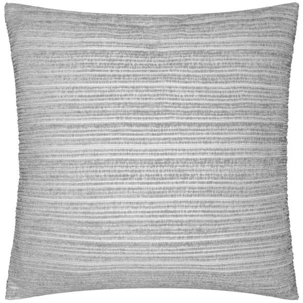 Paoletti Jupiter Chenille Jacquard Cushion Cover - Silver - 