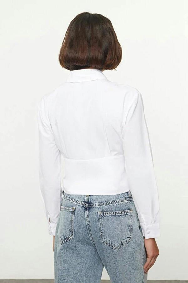 WOVCOR Waist-Sit Woven Shirt