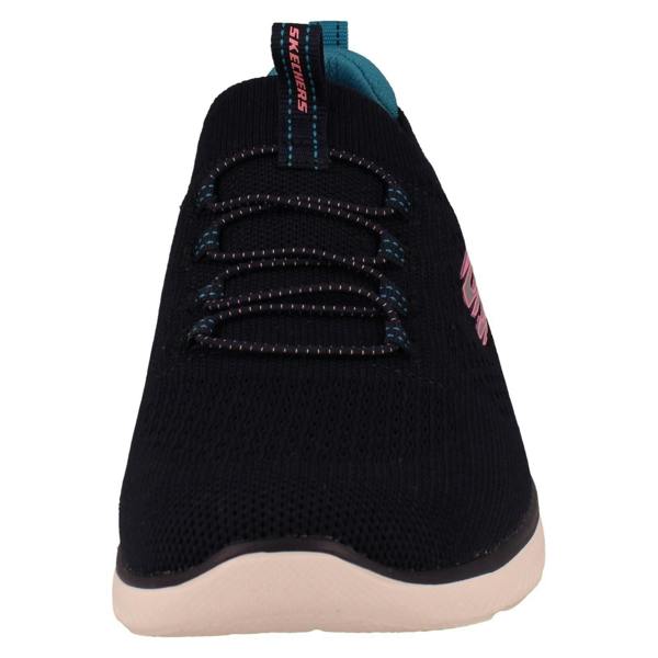 Skechers Ladies Skechers Vegan Slip On Memory Foam Trainers Top Player 150116