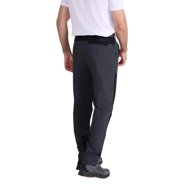Mountain Warehouse Mens Trailhead Water Resistant Trousers - Black - 
