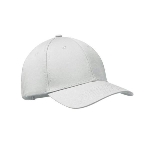 MidOcean Bahamas Cotton 6 Panel Baseball Cap - White - 