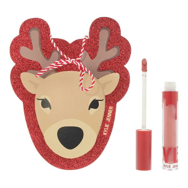 Kylie Jenner Kylie Holiday Collection 2 Piece Gift Set: Matte Liquid Lipstick 808 5ml - Christmas Ornament