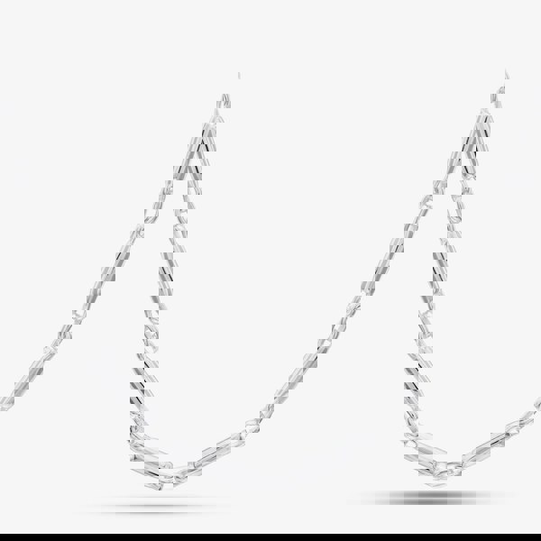 T. H. Baker Argentium Silver 18 Inch Tube Bar Chain ARG-943014-18