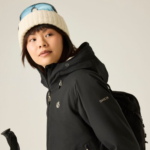 Dare 2B Womens/Ladies Torrek Blaze II Waterproof Jacket - Black