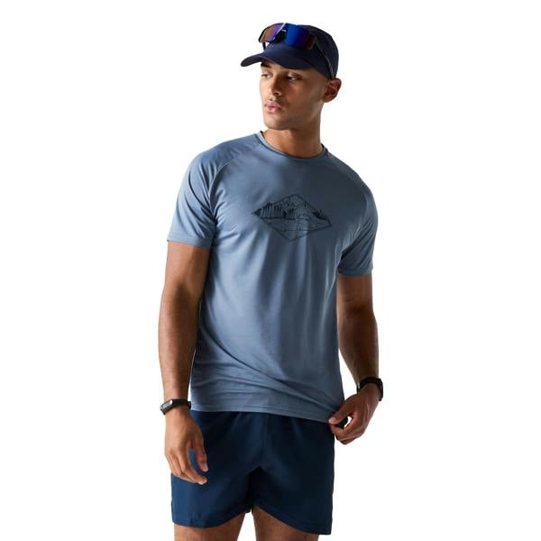 Dare 2B Mens Tech II Nature T-Shirt - Mercury - 