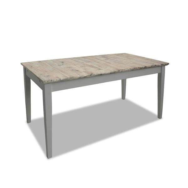Florence Rectangle Extending Kitchen Dining Table with Center Extension Leaves