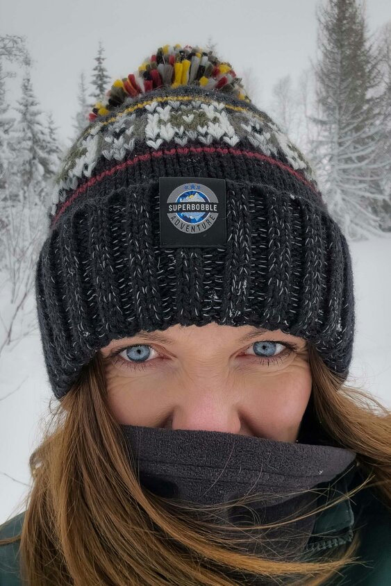 SuperBobble Shadow Pine Fairisle Knit Hat