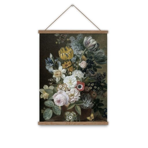 Love Frankie Vintage Bloemen Floral Bouquet Wall Hanging