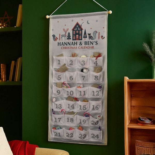 Personalised Memento Company Personalised Christmas Home Advent Calendar