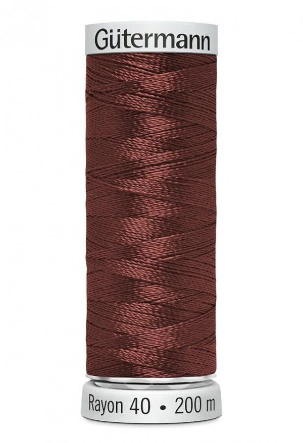 Gutermann No 40 Sulky Rayon Embroidery Thread 200m Rayon Thread Suitable For Embroidery