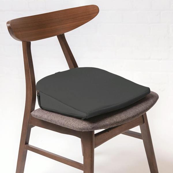 11 degree wedge sitting black sciatica back pain posture car seat putnams UK car seat office travel home