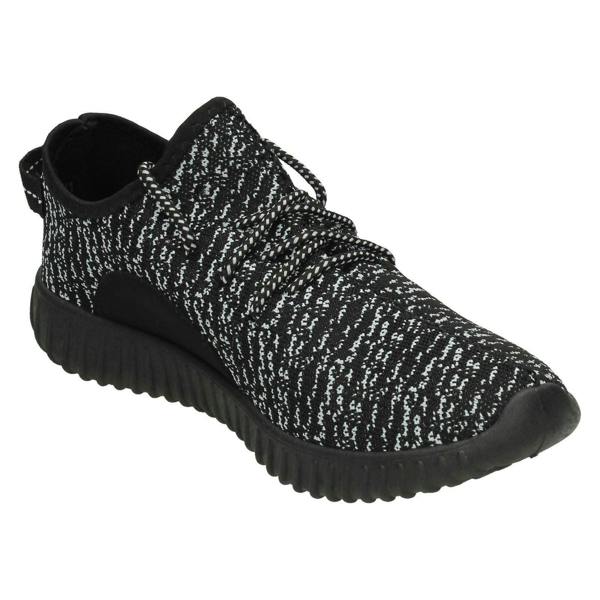 Spot On Ladies Spot On Casual Lace Up Trainers