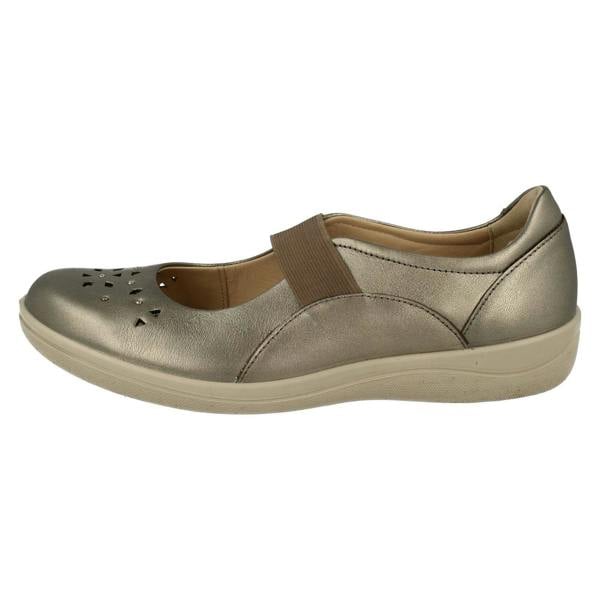 Padders Ladies Padders Casual Flat Shoes Flare