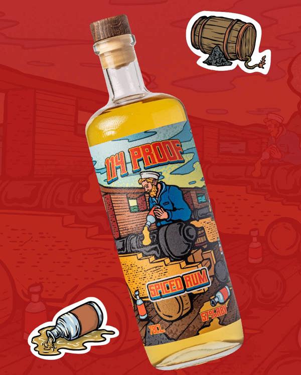 114 Proof Navy Strength Rum