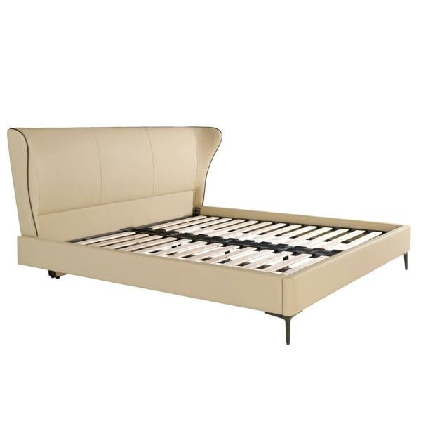 Angel Cerdá Cream Leatherette Bed 7157