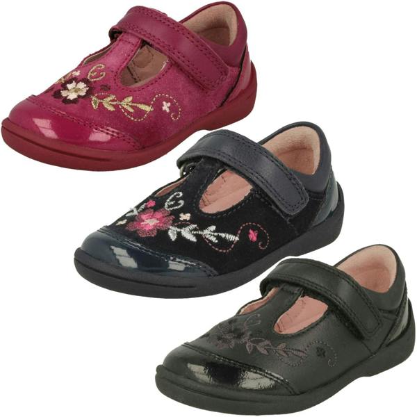Start-rite Girls Startrite Flower Detailed Shoes Dance