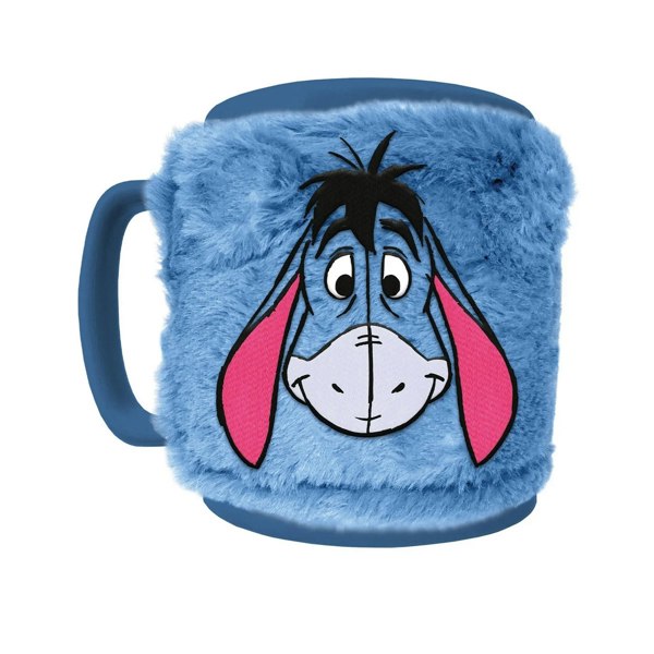 Winnie the Pooh Fluffy Eeyore Mug - Blue