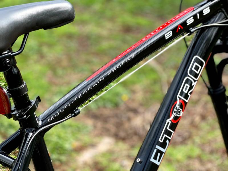 Basis Bikes Basis El Toro Hardtail Mountain Bike, 27.5" Wheel - Black/Red