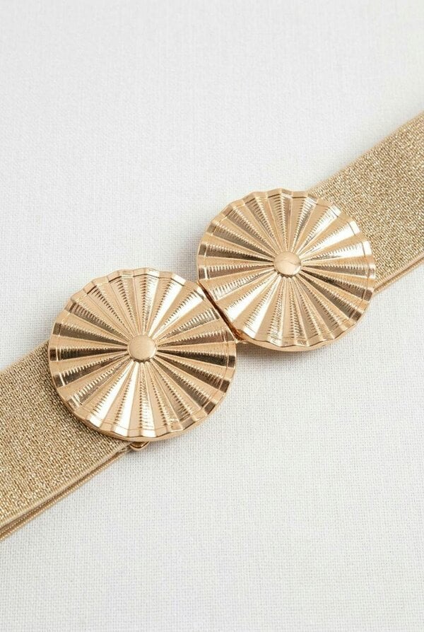 Izabel London Spiral Buckle Detail Waist Belt