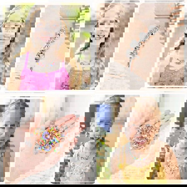 deAO Toys Charm Bracelet Making Kit for Kids Jewelry Making for Kids Charm Bracelets