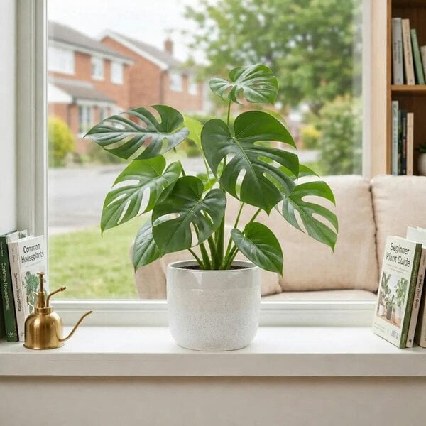 Monstera Deliciosa Cheese Plant – Large Split Leaf Tropical Evergreen Indoor Houseplant