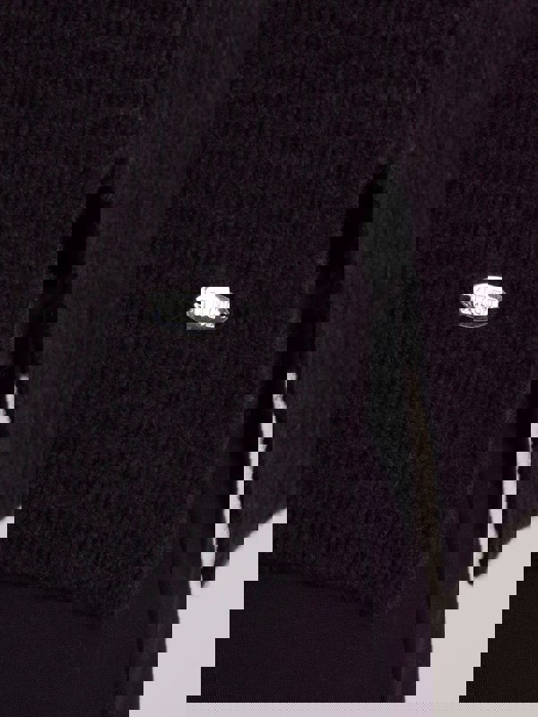 TIGI-Wear Colour Block Cable Knit Cowlneck