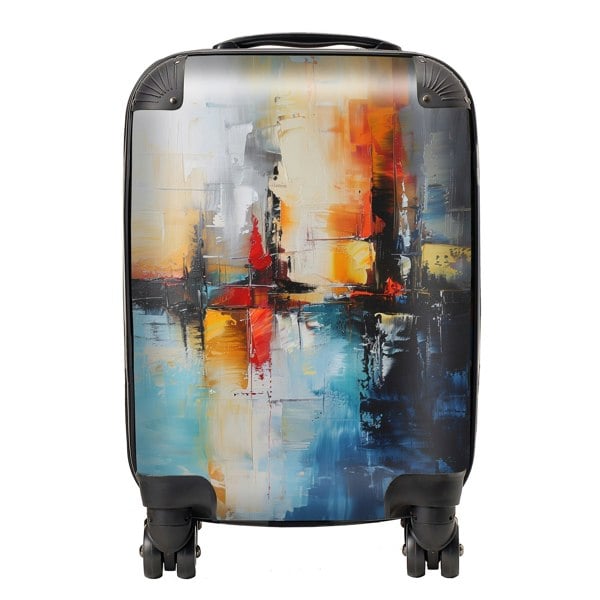 Warren Reed Reflective Splendour: City In Abstract Suitcase