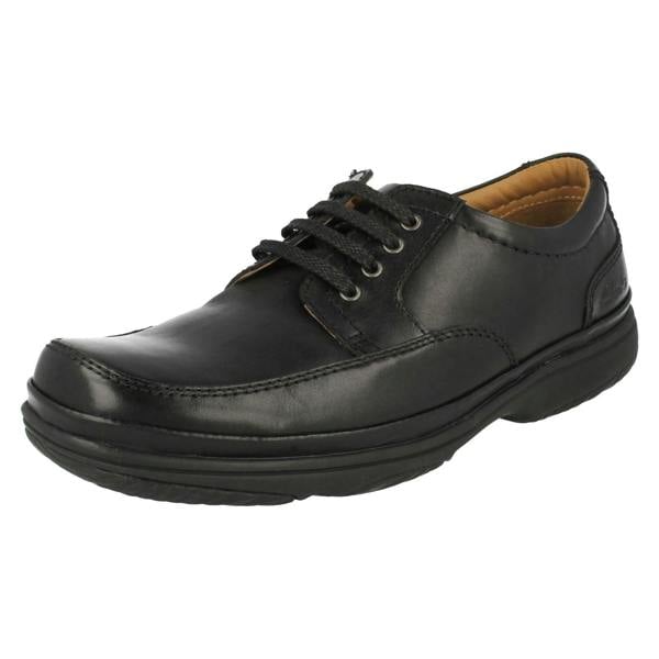 Clarks Mens Clarks Flexlight Wide Fitting Lace Up Shoe Swift Mile