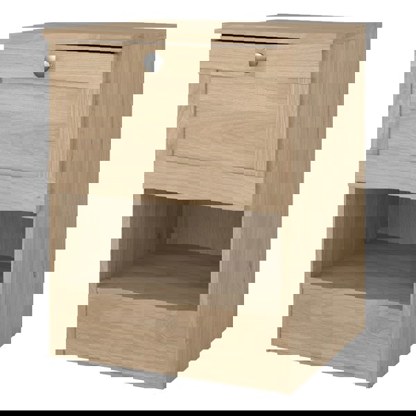 Furniture To Go Brande Nightstand with1 Frame Drawer in Jackson Hickory