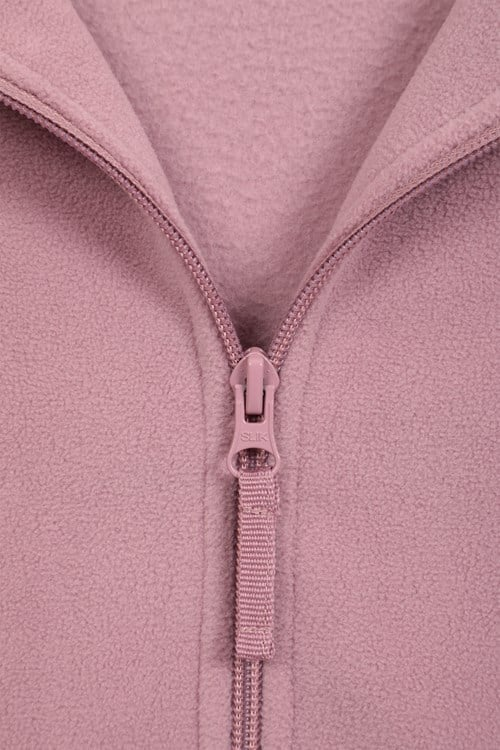 Mountain Warehouse Womens/Ladies Raso Fleece Jacket - Bright Pink