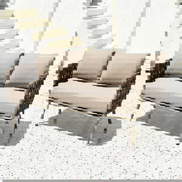 Kenneth Outdoor Sofa Set (Armchair x 2 + Sofa + Coffee Table)-Rit Concept-Rit Concept