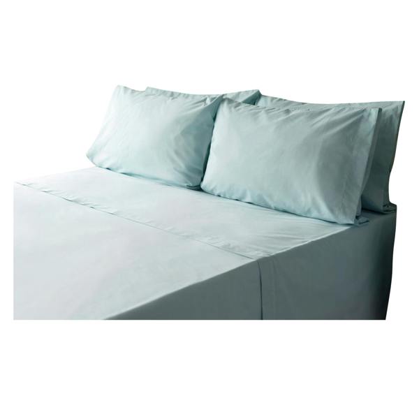 Belledorm Housewife Pillowcase (Pack of 2) - Duck Egg - 