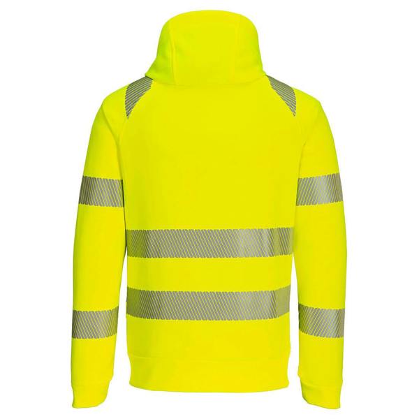 DX4 Hi-Vis Zip Hoodie Portwest