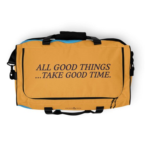 Anchor & Crew Deep Waves Pattern Weekender Duffle Bag