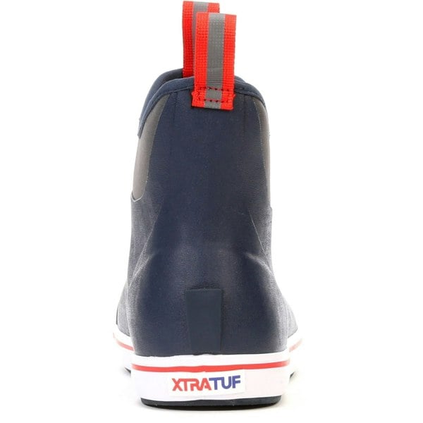 Xtratuf Ankle Deck Boot - Navy/Red