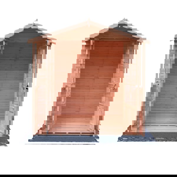 Shire Alnwick 7x7 12mm interlock Clad wooden Summerhouse - Best Shed