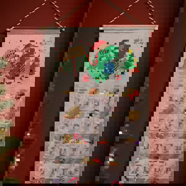 Personalised Memento Company Personalised Dinosaur Advent Calendar