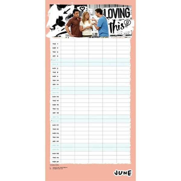 Friends Family Organiser 2027, Family Planners, Month To View, Entertainment, Gift