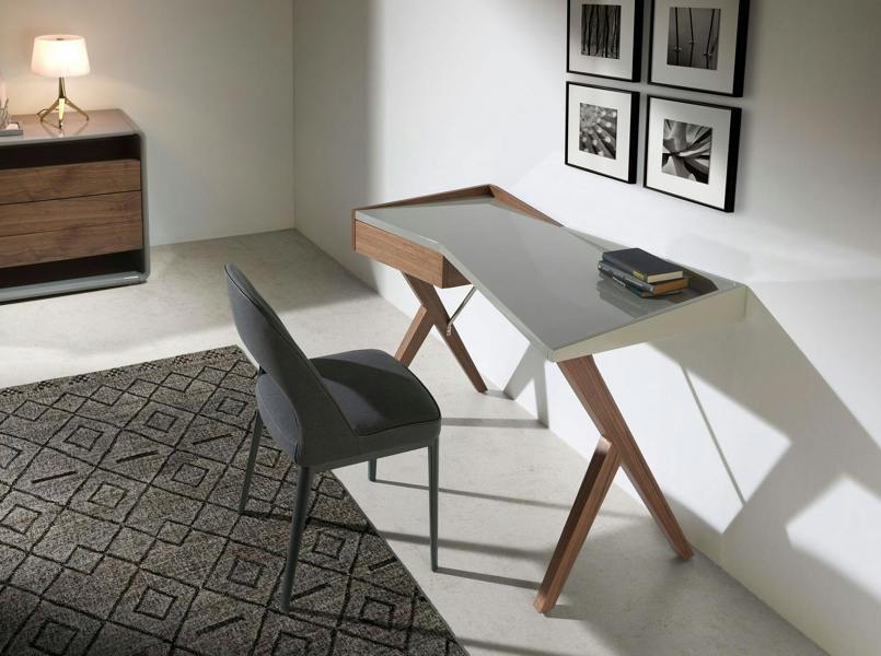 Angel Cerdá Dark Grey Fabric Chair 4023