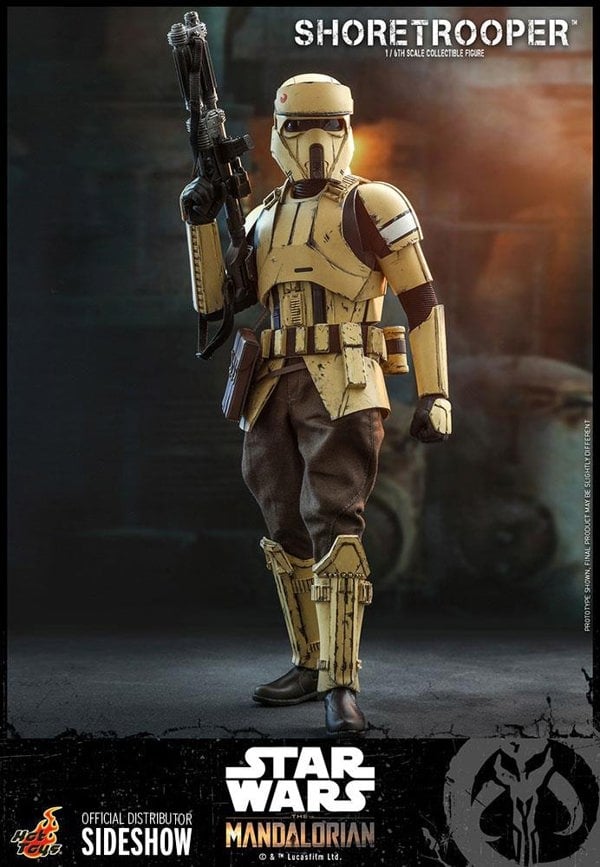 hot toys the mandalorian shoretrooper star wars 1:6 scale figure hot907515