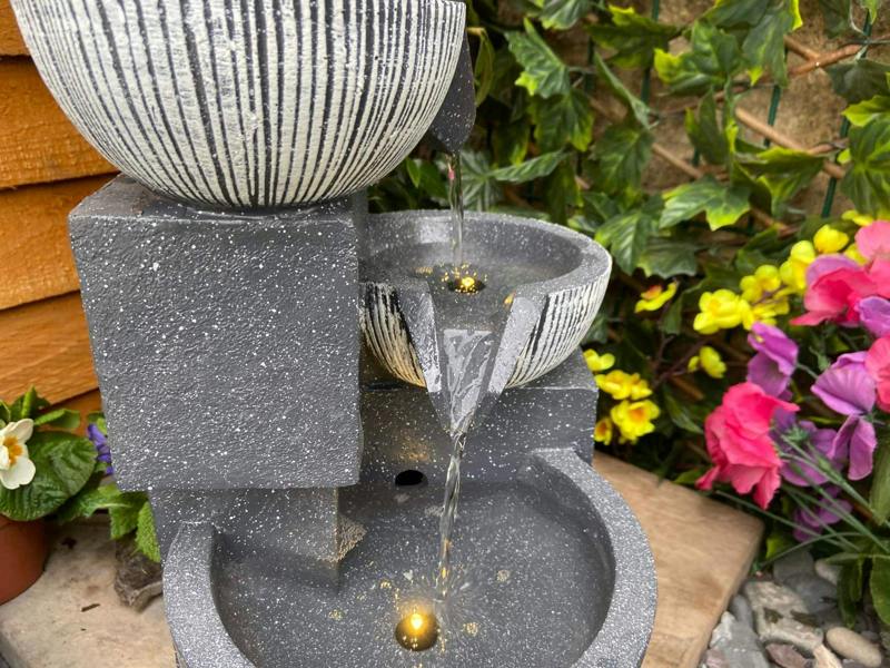 Tranquillity Water Features Eclipse 4 Bowl Contemporary Water Feature