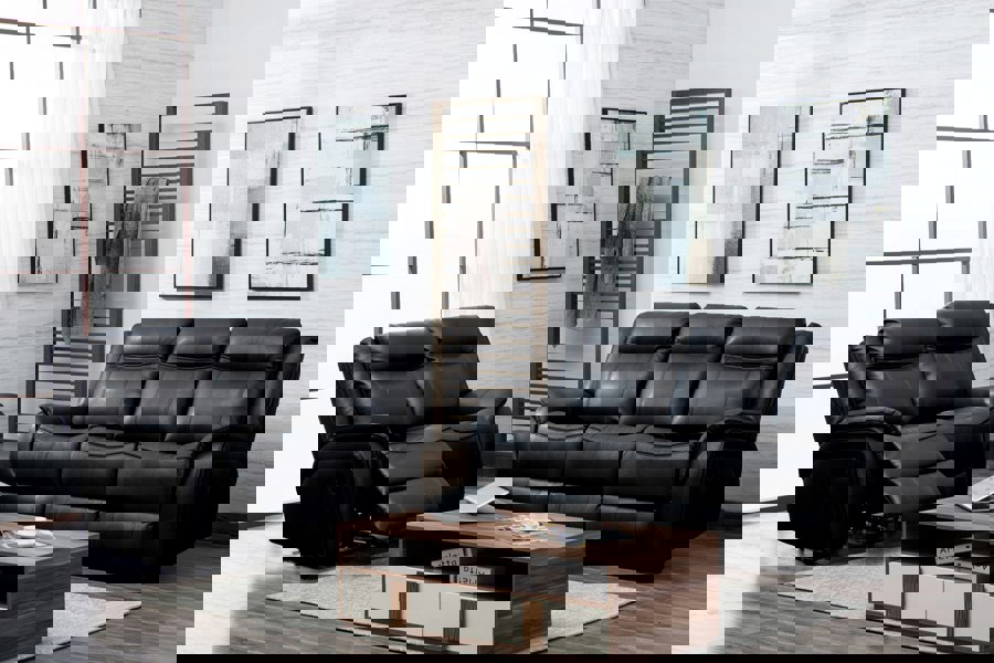 Furnishings For Less Hampshire Luxury Manual Reclining Sofa Suite