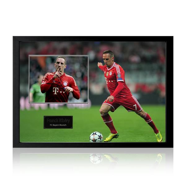 Franck Ribéry Signed FC Bayern Munich Iconic Frame