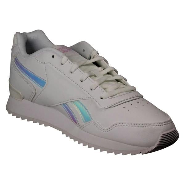 Reebok Unisex Reebok Lace Up Casual Trainers Glide Ripple Clip