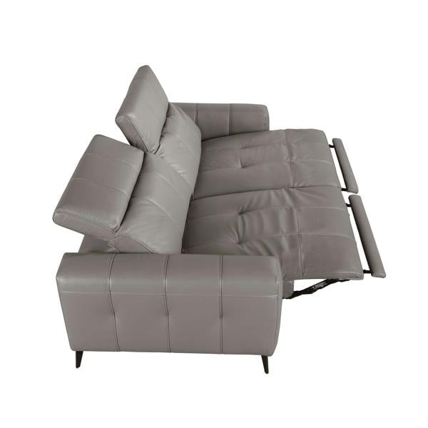 Angel Cerdá Relax sofa in grey leather 6209/6210