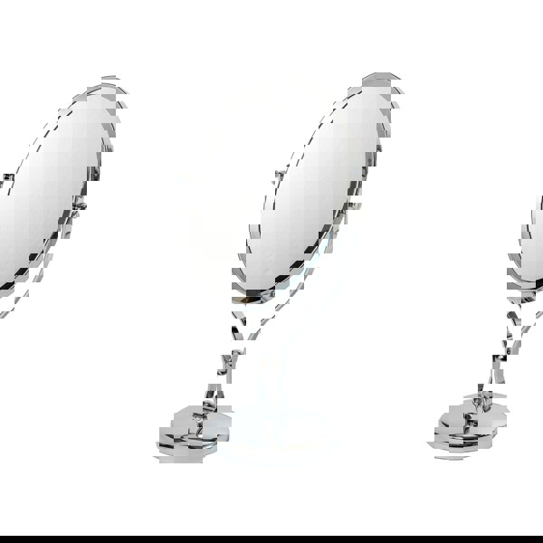 Showerdrape Triton 5x Magnifying Chrome Oval Makeup Vanity Mirror