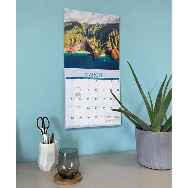 American Landscapes Calendar 2027, Wall Calendars, Month To View, Travel, Gift